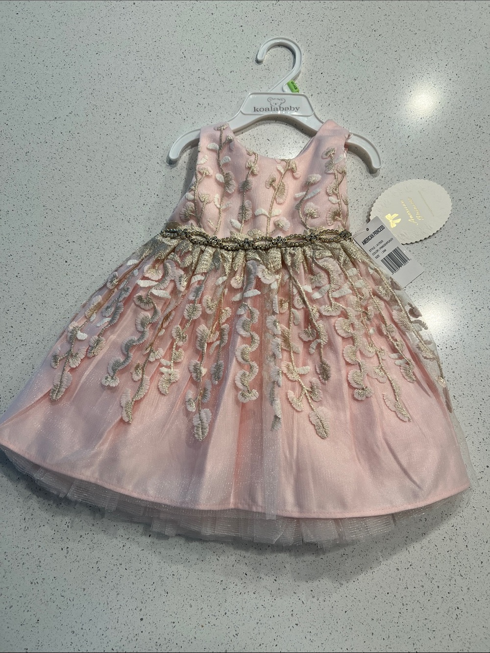 New with tags American princess 24 month babygirl dress.